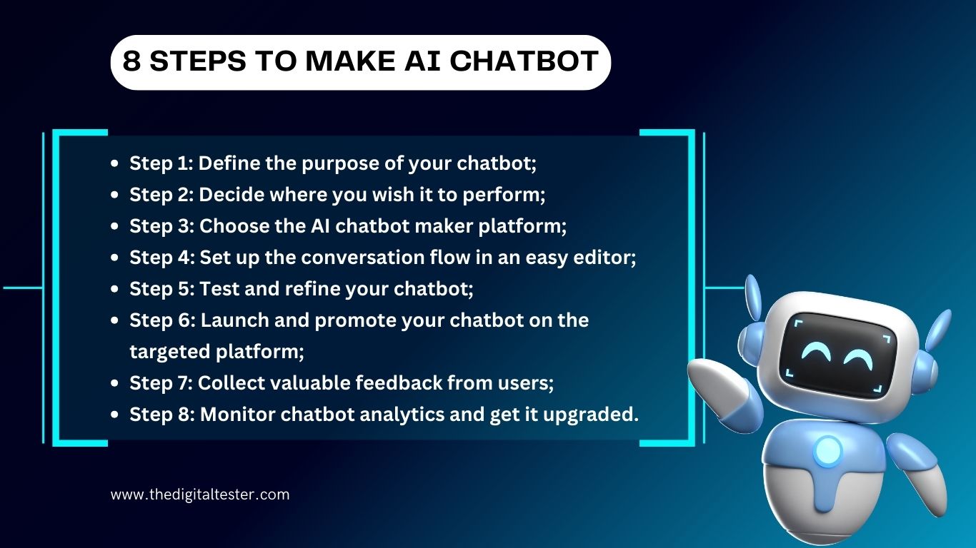 8 Steps to Make AI chatbot