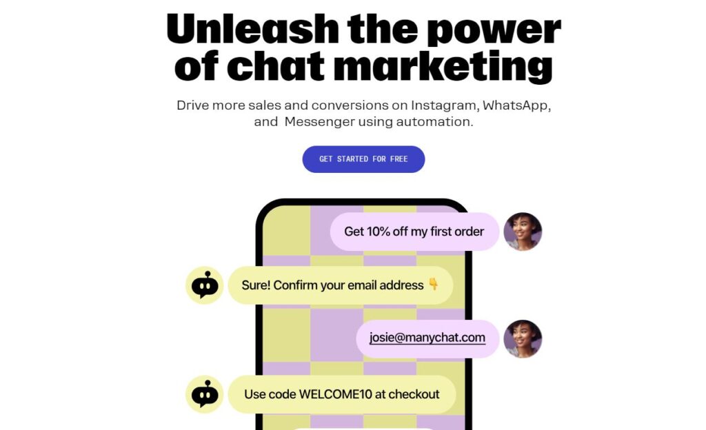 ManyChat - AI Chatbot Builder For Social Channels