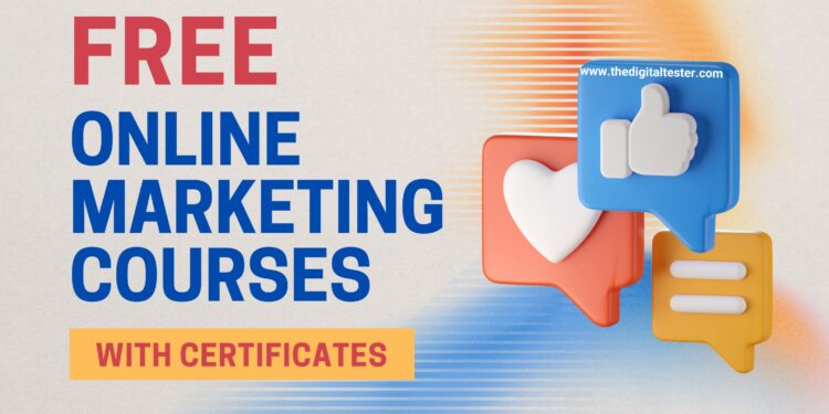 Free Marketing Courses with Certificates in 2024
